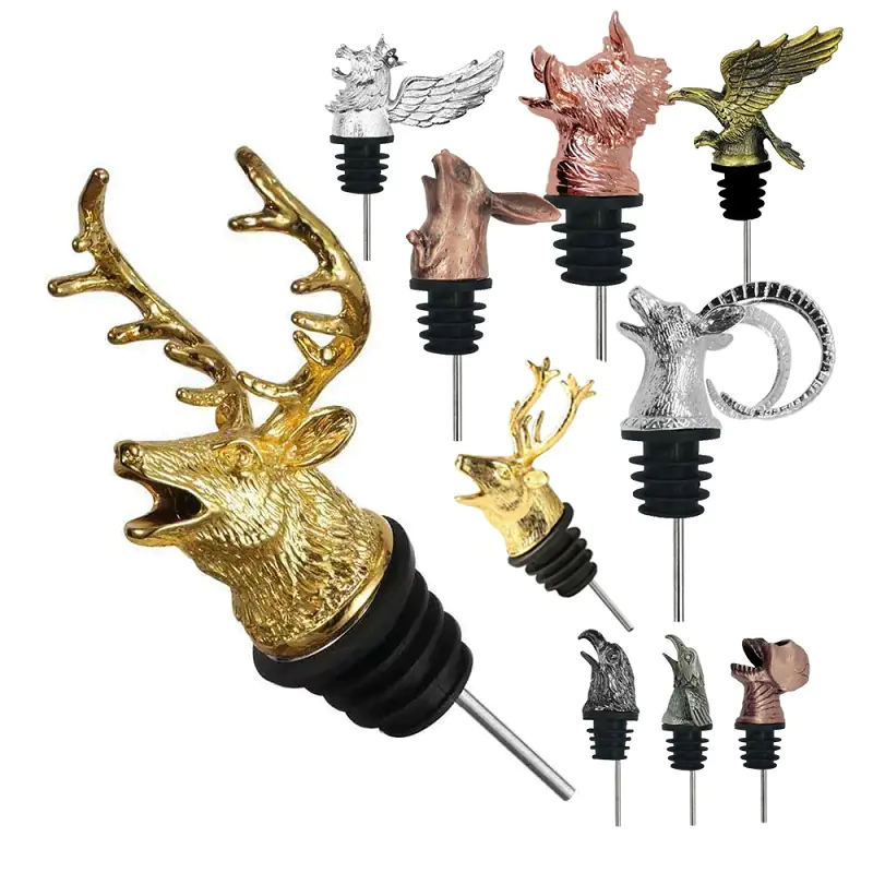 animal shape wine pourer