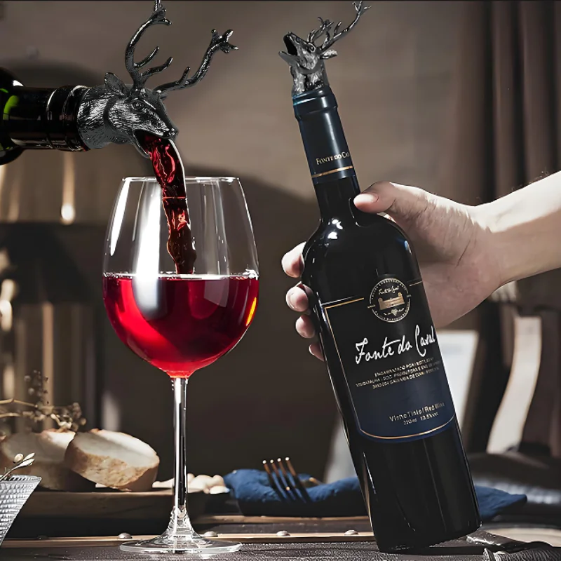 deer shape wine pourer