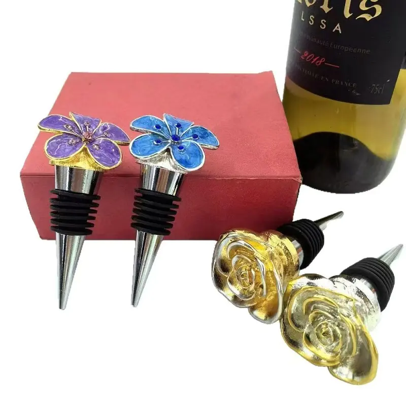 flowers shape stopper