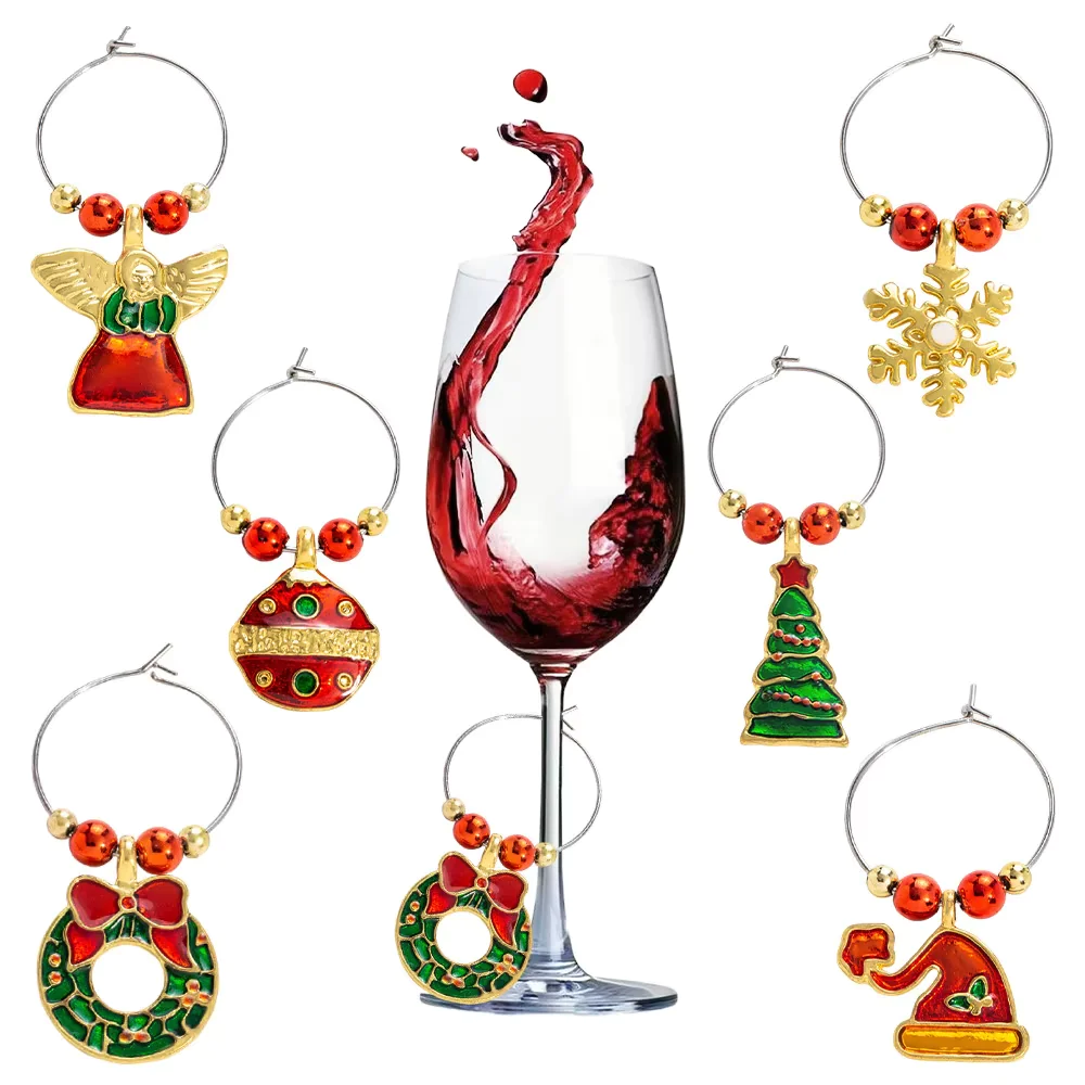 Metal Wine Charms