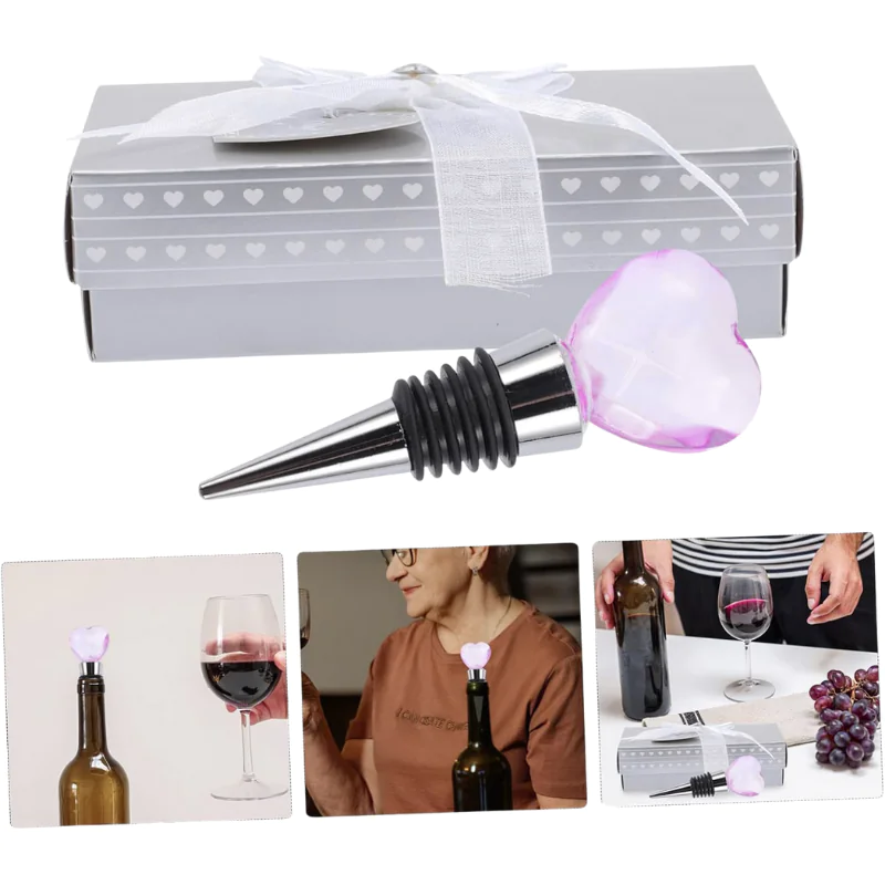 using of crystal wine stopper