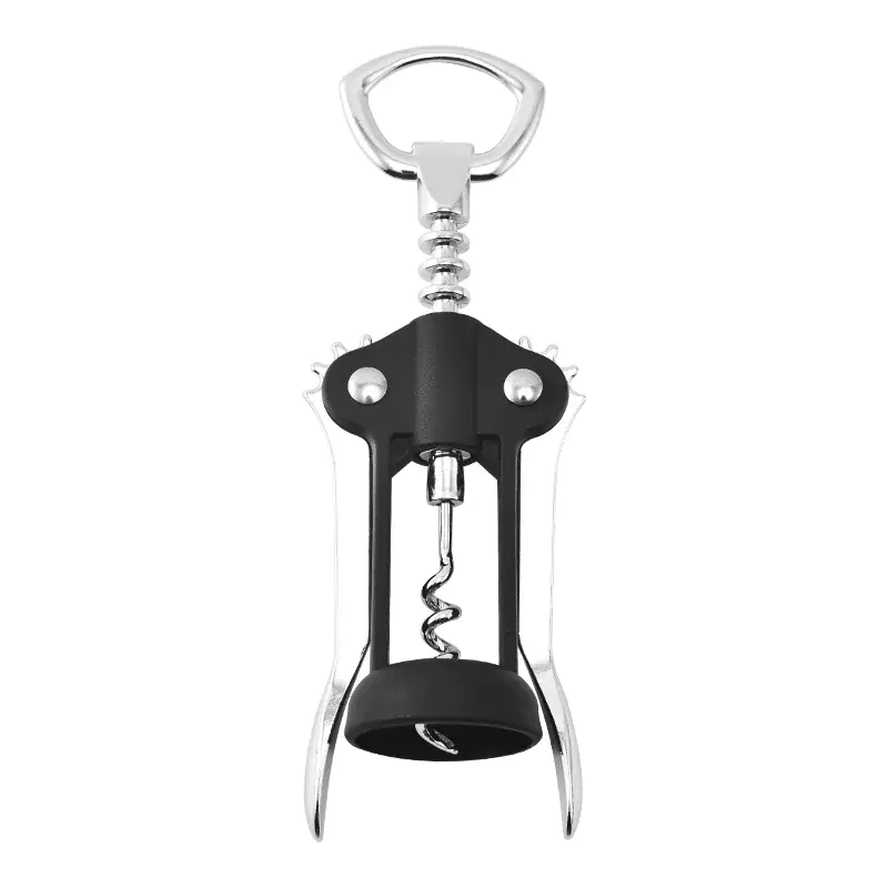 Wing Corkscrew Wine Bottle Opener black
