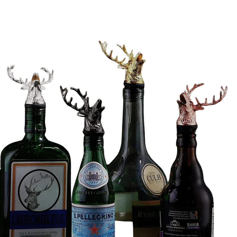 existing mold stocks deer animal shape wine pourer