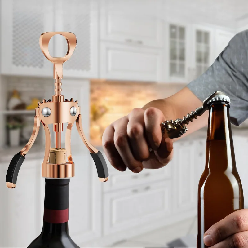 Zinc Alloy Wing Corkscrew for opener