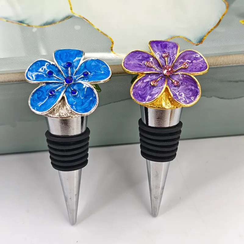 nuevo tapón de vino de flor 4